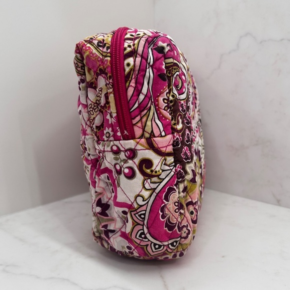 Vera Bradley - Very Berry Paisley - Medium Cosmetic Bag - Retired Pattern - Picture 4 of 8